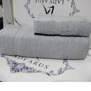 Serviettes de bain 2 pieces gris